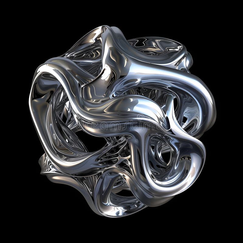 Chrome sculpture brand