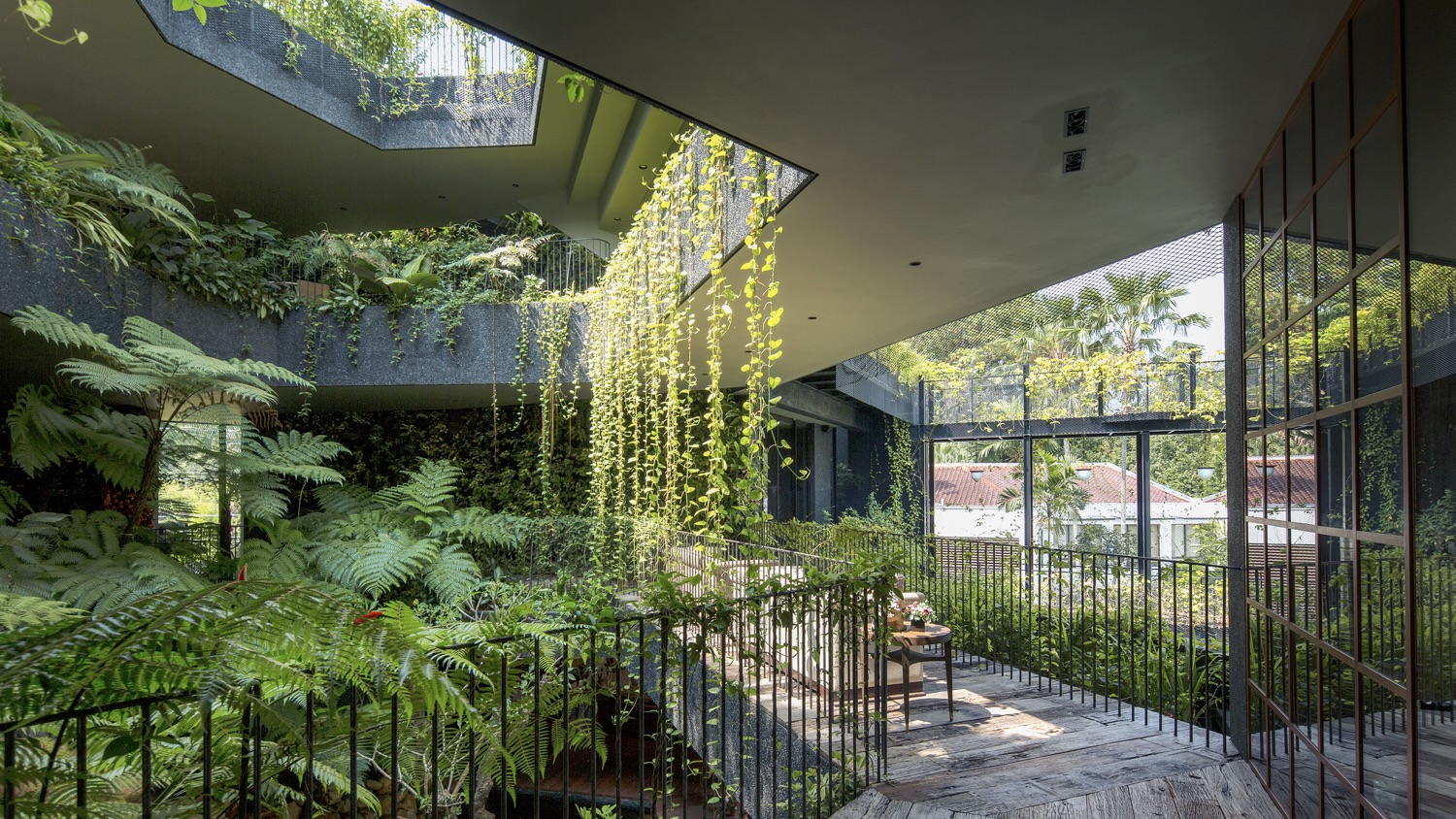 Eco-brutalism architecture